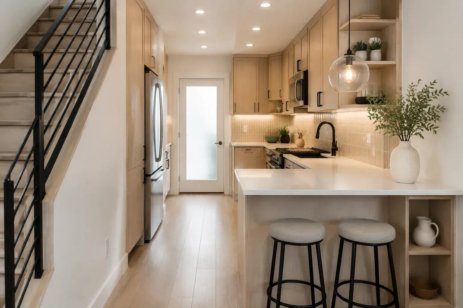 Condo and Townhome Kitchen Remodel in a Bellevue home
