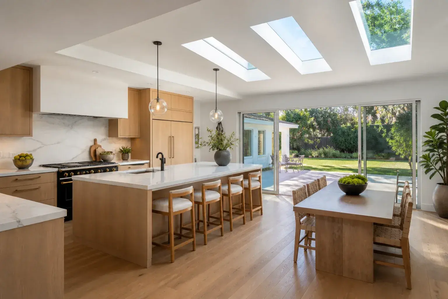 Kitchen Expansion and Addition in a Bellevue home