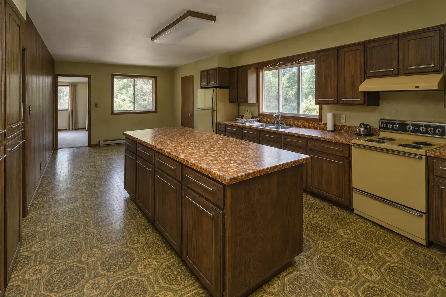 Kitchen project in Bellevue before the remodel