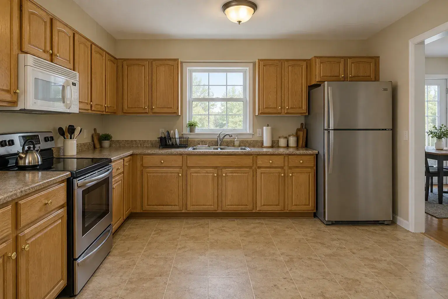 Kitchen project in Bellevue before the remodel